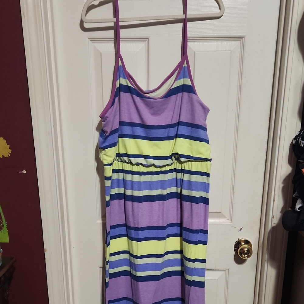 Mossimo Supply Co. Purple and Blue, Neon Green/yellow